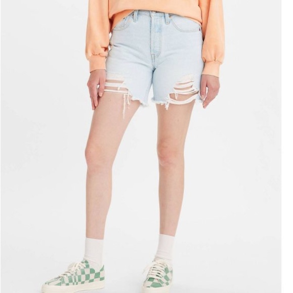 Levi's® Women's 501™ High-Rise Midi Jean Shorts